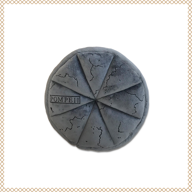 炭化したパンのクッション