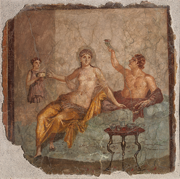 へタイラ（遊女）のいる饗宴